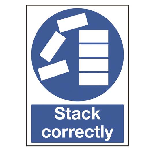 Picture of Stack Correctly Sign